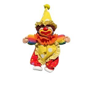 Vtg 1978-1983 Cabbage Patch Kids Circus Kids Boy Clown Brn Hair & Eyes Dimple